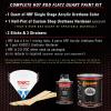 imageCustom Shop  Hemi Orange  Hot Rod Flatz Flat Matte Satin Urethane Auto Paint  Complete Quart Paint Kit  Professional Low Sheen Automotive Car Truck Coating 41 Mix Ratio