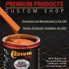 imageCustom Shop  Hugger Orange  Hot Rod Flatz Flat Matte Satin Urethane Auto Paint  Complete Quart Paint Kit  Professional Low Sheen Automotive Car Truck Coating 41 Mix Ratio