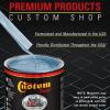 imageCustom Shop  Ice Blue Metallic  Hot Rod Flatz Flat Matte Satin Urethane Auto Paint  Complete Quart Paint Kit  Professional Low Sheen Automotive Car Truck Coating 41 Mix Ratio