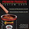 imageCustom Shop  Inferno Orange Pearl Metallic  Hot Rod Flatz Flat Matte Satin Urethane Auto Paint  Complete Gallon Paint Kit  Professional Low Sheen Automotive Car Truck Coating 41 Mix Ratio