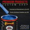 imageCustom Shop  Intense Blue Metallic  Hot Rod Flatz Flat Matte Satin Urethane Auto Paint  Complete Quart Paint Kit  Professional Low Sheen Automotive Car Truck Coating 41 Mix Ratio
