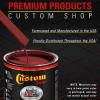 imageCustom Shop  Jalapeno Bright Red  Hot Rod Flatz Flat Matte Satin Urethane Auto Paint  Complete Quart Paint Kit  Professional Low Sheen Automotive Car Truck Coating 41 Mix Ratio