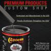 imageCustom Shop  Machinery Gray  Hot Rod Flatz Flat Matte Satin Urethane Auto Paint  Complete Gallon Paint Kit  Professional Low Sheen Automotive Car Truck Coating 41 Mix Ratio