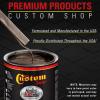 imageCustom Shop  Mahogany Brown Metallic  Hot Rod Flatz Flat Matte Satin Urethane Auto Paint  Complete Gallon Paint Kit  Professional Low Sheen Automotive Car Truck Coating 41 Mix Ratio