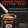 imageCustom Shop  Old Gold Metallic  Hot Rod Flatz Flat Matte Satin Urethane Auto Paint  Complete Gallon Paint Kit  Professional Low Sheen Automotive Car Truck Coating 41 Mix Ratio