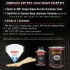 imageCustom Shop  Old Gold Metallic  Hot Rod Flatz Flat Matte Satin Urethane Auto Paint  Complete Quart Paint Kit  Professional Low Sheen Automotive Car Truck Coating 41 Mix Ratio
