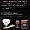 imageCustom Shop  Olive Brown  Hot Rod Flatz Flat Matte Satin Urethane Auto Paint  Complete Quart Paint Kit  Professional Low Sheen Automotive Car Truck Coating 41 Mix Ratio