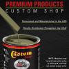 imageCustom Shop  Olive Drab Green  Hot Rod Flatz Flat Matte Satin Urethane Auto Paint  Complete Quart Paint Kit  Professional Low Sheen Automotive Car Truck Coating 41 Mix Ratio