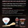imageCustom Shop  Omaha Orange  Hot Rod Flatz Flat Matte Satin Urethane Auto Paint  Complete Gallon Paint Kit  Professional Low Sheen Automotive Car Truck Coating 41 Mix Ratio