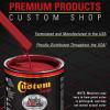 imageCustom Shop  Quarter Mile Red  Hot Rod Flatz Flat Matte Satin Urethane Auto Paint  Complete Quart Paint Kit  Professional Low Sheen Automotive Car Truck Coating 41 Mix Ratio