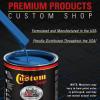 imageCustom Shop  Reflex Blue  Hot Rod Flatz Flat Matte Satin Urethane Auto Paint  Complete Quart Paint Kit  Professional Low Sheen Automotive Car Truck Coating 41 Mix Ratio