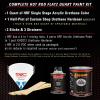 imageCustom Shop  Regal Red  Hot Rod Flatz Flat Matte Satin Urethane Auto Paint  Complete Quart Paint Kit  Professional Low Sheen Automotive Car Truck Coating 41 Mix Ratio