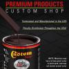 imageCustom Shop  Royal Maroon  Hot Rod Flatz Flat Matte Satin Urethane Auto Paint  Complete Gallon Paint Kit  Professional Low Sheen Automotive Car Truck Coating 41 Mix Ratio