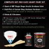 imageCustom Shop  Saddle Brown Firemist  Hot Rod Flatz Flat Matte Satin Urethane Auto Paint  Complete Quart Paint Kit  Professional Low Sheen Automotive Car Truck Coating 41 Mix Ratio