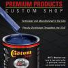 imageCustom Shop  Sapphire Blue Metallic  Hot Rod Flatz Flat Matte Satin Urethane Auto Paint  Complete Gallon Paint Kit  Professional Low Sheen Automotive Car Truck Coating 41 Mix Ratio