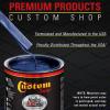 imageCustom Shop  Sapphire Blue Metallic  Hot Rod Flatz Flat Matte Satin Urethane Auto Paint  Complete Quart Paint Kit  Professional Low Sheen Automotive Car Truck Coating 41 Mix Ratio