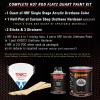 imageCustom Shop  Scarlet Red  Hot Rod Flatz Flat Matte Satin Urethane Auto Paint  Complete Quart Paint Kit  Professional Low Sheen Automotive Car Truck Coating 41 Mix Ratio