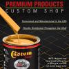 imageCustom Shop  School Bus Yellow  Hot Rod Flatz Flat Matte Satin Urethane Auto Paint  Complete Quart Paint Kit  Professional Low Sheen Automotive Car Truck Coating 41 Mix Ratio