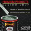 imageCustom Shop  Slate Green Metallic  Hot Rod Flatz Flat Matte Satin Urethane Auto Paint  Complete Quart Paint Kit  Professional Low Sheen Automotive Car Truck Coating 41 Mix Ratio