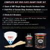 imageCustom Shop  Speed Blue  Hot Rod Flatz Flat Matte Satin Urethane Auto Paint  Complete Quart Paint Kit  Professional Low Sheen Automotive Car Truck Coating 41 Mix Ratio