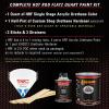 imageCustom Shop  Speed Orange  Hot Rod Flatz Flat Matte Satin Urethane Auto Paint  Complete Quart Paint Kit  Professional Low Sheen Automotive Car Truck Coating 41 Mix Ratio