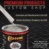 imageCustom Shop  Sterling Silver Metallic  Hot Rod Flatz Flat Matte Satin Urethane Auto Paint  Complete Quart Paint Kit  Professional Low Sheen Automotive Car Truck Coating 41 Mix Ratio