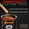 imageCustom Shop  Sunburst Orange Metallic  Hot Rod Flatz Flat Matte Satin Urethane Auto Paint  Complete Quart Paint Kit  Professional Low Sheen Automotive Car Truck Coating 41 Mix Ratio