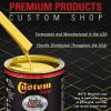 imageCustom Shop  Sunshine Yellow  Hot Rod Flatz Flat Matte Satin Urethane Auto Paint  Complete Quart Paint Kit  Professional Low Sheen Automotive Car Truck Coating 41 Mix Ratio