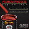 imageCustom Shop  Swift Red  Hot Rod Flatz Flat Matte Satin Urethane Auto Paint  Complete Gallon Paint Kit  Professional Low Sheen Automotive Car Truck Coating 41 Mix Ratio