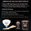 imageCustom Shop  Teal Green Metallic  Hot Rod Flatz Flat Matte Satin Urethane Auto Paint  Complete Quart Paint Kit  Professional Low Sheen Automotive Car Truck Coating 41 Mix Ratio