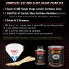 imageCustom Shop  Torch Red  Hot Rod Flatz Flat Matte Satin Urethane Auto Paint  Complete Quart Paint Kit  Professional Low Sheen Automotive Car Truck Coating 41 Mix Ratio