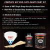 imageCustom Shop  Tractor Red  Hot Rod Flatz Flat Matte Satin Urethane Auto Paint  Complete Quart Paint Kit  Professional Low Sheen Automotive Car Truck Coating 41 Mix Ratio