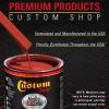 imageCustom Shop  Tractor Red  Hot Rod Flatz Flat Matte Satin Urethane Auto Paint  Complete Quart Paint Kit  Professional Low Sheen Automotive Car Truck Coating 41 Mix Ratio