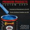 imageCustom Shop  True Blue Firemist  Hot Rod Flatz Flat Matte Satin Urethane Auto Paint  Complete Quart Paint Kit  Professional Low Sheen Automotive Car Truck Coating 41 Mix Ratio