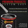 imageCustom Shop  Twilight Black Metallic  Hot Rod Flatz Flat Matte Satin Urethane Auto Paint  Complete Quart Paint Kit  Professional Low Sheen Automotive Car Truck Coating 41 Mix Ratio