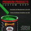 imageCustom Shop  Vibrant Lime Green  Hot Rod Flatz Flat Matte Satin Urethane Auto Paint  Complete Gallon Paint Kit  Professional Low Sheen Automotive Car Truck Coating 41 Mix Ratio