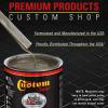 imageCustom Shop  Warm Gray Metallic  Hot Rod Flatz Flat Matte Satin Urethane Auto Paint  Complete Quart Paint Kit  Professional Low Sheen Automotive Car Truck Coating 41 Mix Ratio