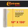 imageCustom Shop 12quot x 30 Roll of SemiTransparent Masking FilmFrisket for Artists Airbrush Graphics Automotive Motorcycle  Tracing Cutting Templates Stencil Making Lettering Design TransferClear
