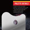 imageCustom Shop 1412 x 10 Inch Plastic Body Filler Spreader Tools 2 Pack for Automotive Body Fillers Putties Glazes Epoxy Resin Caulk Glues  Double Sided Plastic Spreader Tool1412 x 10