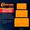 imageCustom Shop 4 5 ampamp 6 Inch Plastic Body Filler Spreader Tools for Automotive Body Fillers Putties Glazes Epoxy Resin Caulk Glues  Plastic Spreader Tool Variety Pack