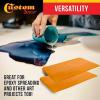 imageCustom Shop 5 Inch Plastic Body Filler Spreader Tools for Automotive Body Fillers 50 Pack Putties Glazes Epoxy Resin Caulk Glues  Plastic Spreader Tool
