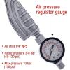 imageCustom Shop Air Undercoating Spray Gun  Apply Rubberized Undercoat Rust Proofing Chip Guard Paint  Pneumatic Automotive Application Sprayer Includes Regulator fits Quart Cans and Bottles