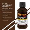 imageCustom Shop KSE779FQP Flat Combat Brown  EZ Flow Striping Lettering EnamelBrown