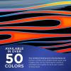 imageCustom Shop KTU448QP Champagne Metallic Striping UrethaneDaytona Blue