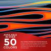 imageCustom Shop KTU448QP Champagne Metallic Striping UrethaneFire Red