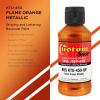 imageCustom Shop KTU448QP Champagne Metallic Striping UrethaneFlame Orange