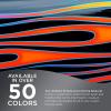 imageCustom Shop KTU448QP Champagne Metallic Striping UrethaneGunmetal Gray