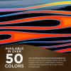imageCustom Shop KTU448QP Champagne Metallic Striping UrethaneGunslinger Brown