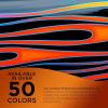 imageCustom Shop KTU472QP Indigo Blue Pearl Striping UrethaneHot Orange