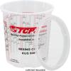 imageCustom Shop Paint Mixing Cup Lids Only Box of 50 12 Pint Size  Exclusively Fits Custom ShopTCP Global Cups 8 Ounce Size  Auto Paint Cup Lids for Acrylic Paints ampamp Epoxy Resin ContainersLids  Box of 50 Lids